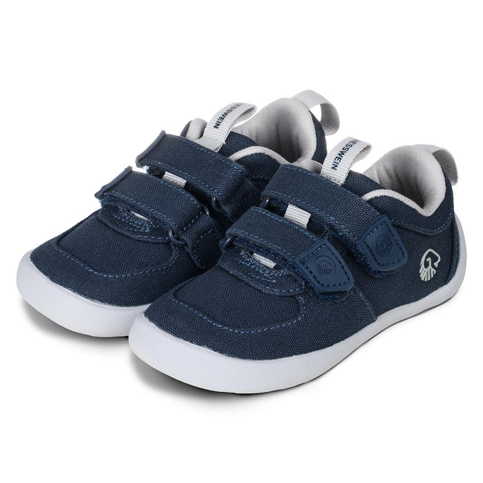 Giesswein Kids Barefoot Canvas - bleu océan 540