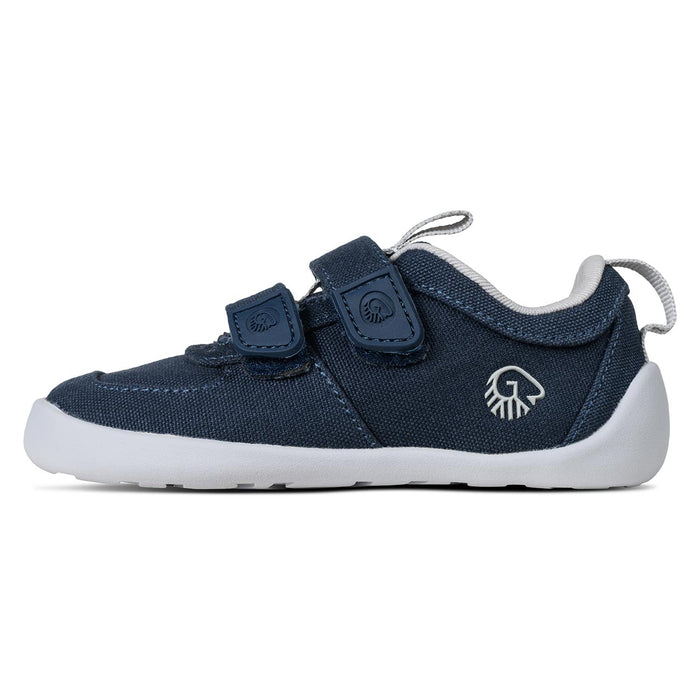 Giesswein Kids Barefoot Canvas - bleu océan 540