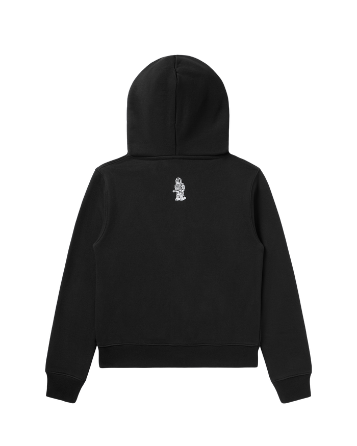 Kids Classic Curve Logo Zip Hoodie