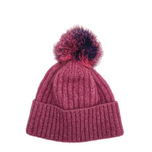 Possum and Merino.  KO2013 Fur Pom Pom Beanie - This Fur Pom Pom Beanie is made from a luxurious blend of possum fur and superfine New Zealand Merino wool.  So soft and warm you’ll never want to take it off.  Make a set with KO1018 Fur Pom Pom Scarf.  One size.  Made proudly in New Zealand from a premium blend of 40% possum fur, 50% merino lambswool & 10% mulberry silk.