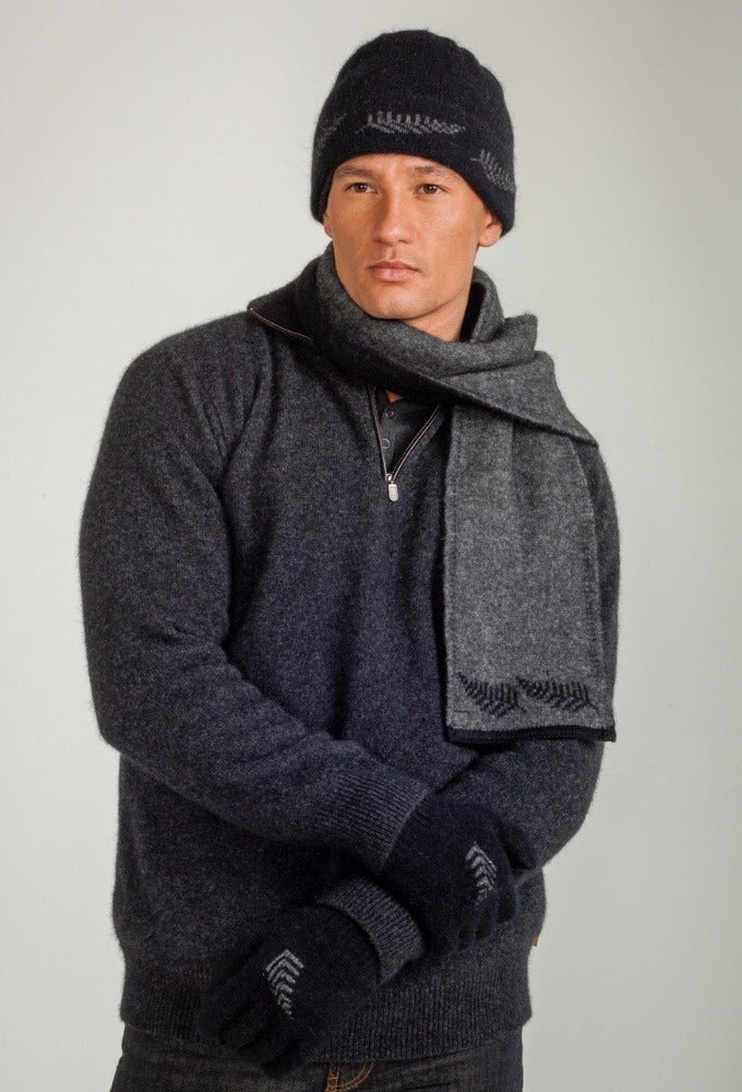 Possum and Merino  KO62 Cable Glovelets - Glovelets in a classic cable pattern.  Make a set with KO132 Cable Scarf and KO94 Cable Headband.  One Size.  Made proudly in New Zealand from a pr