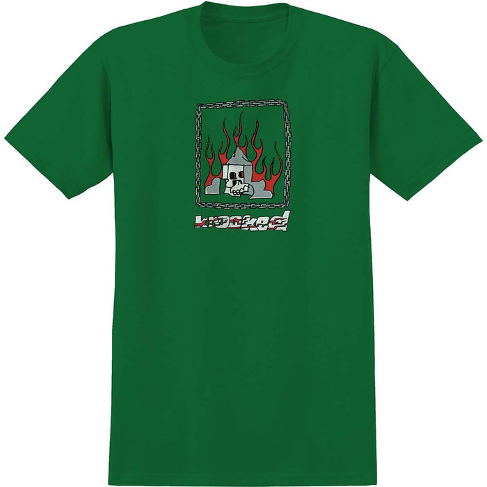 Krooked Chainframe T-Shirt green pure boardshop