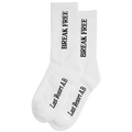Last Resort Break Free Socks white/black pure boardshop