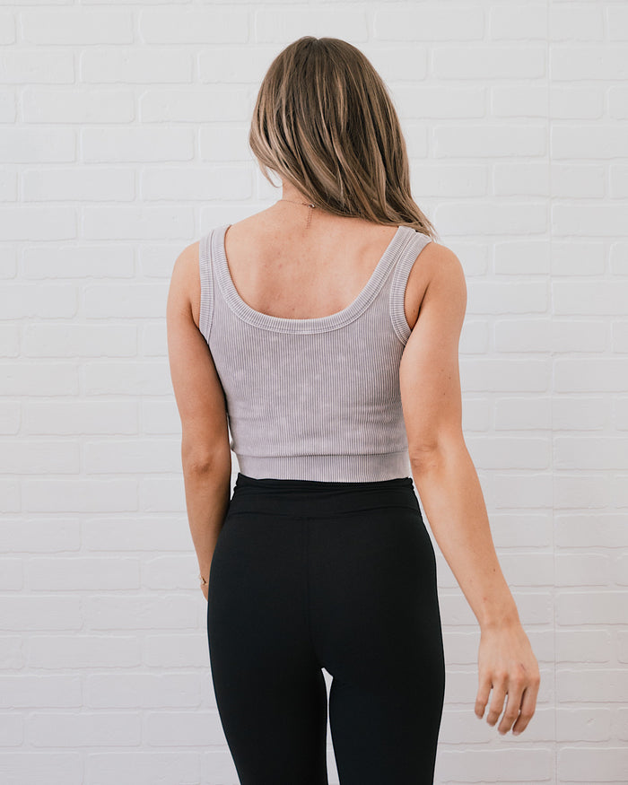 Layering Ribbed Crop Tank - 11 Options Zenana