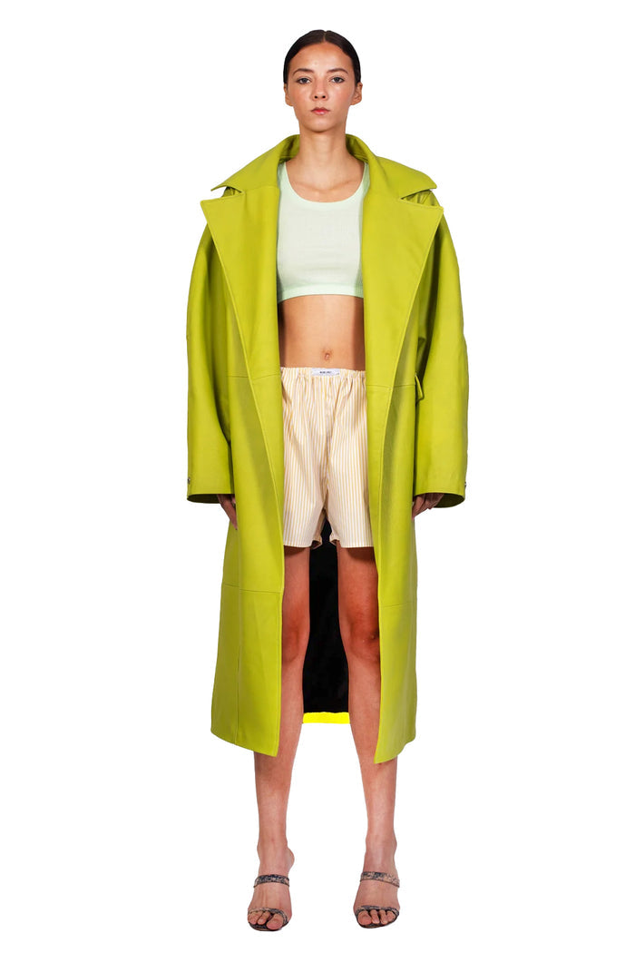 Leather Trench