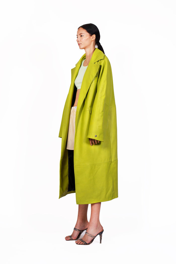Leather Trench