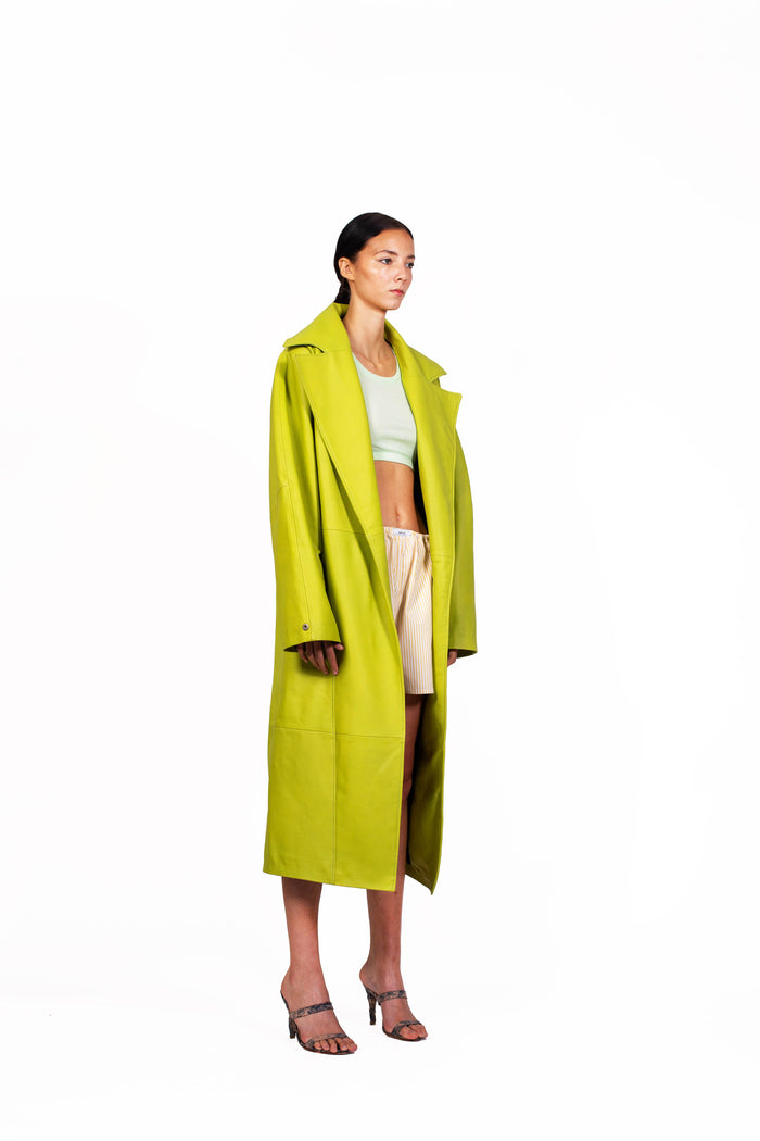 Leather Trench