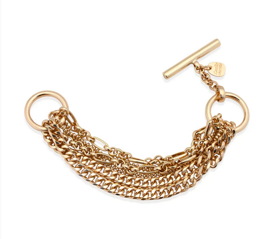 Leslie Curtis Sonia Gold Bracelet