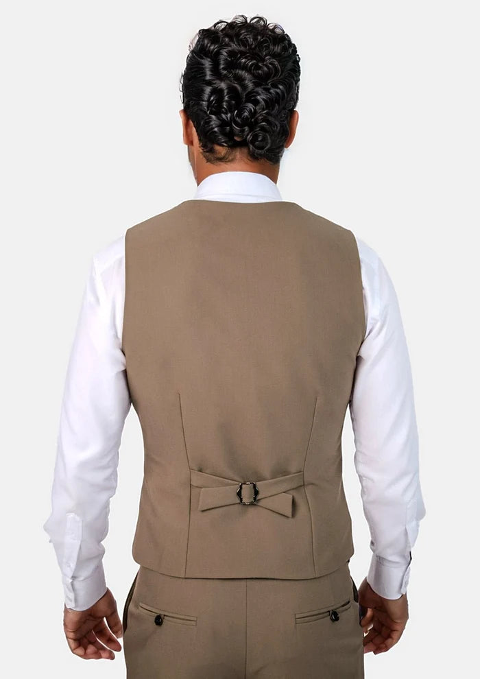 Light Brown Vest - SARTORO