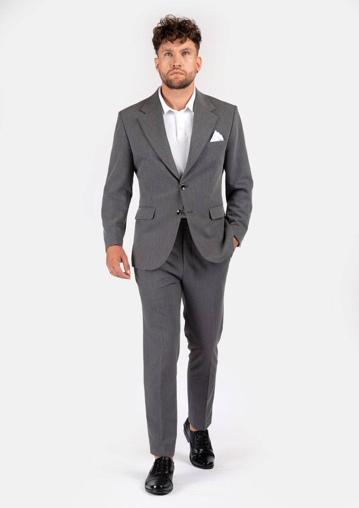Light Grey Stretch Suit