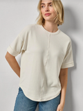 Lilla P Drop Shoulder SS Sweatshirt