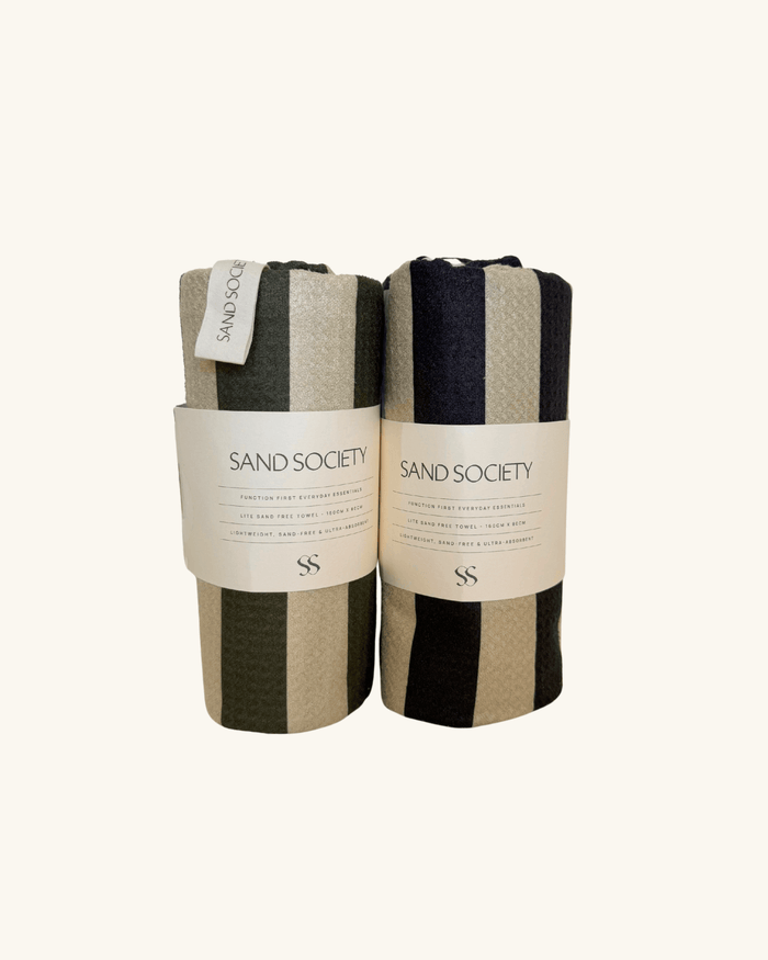 Lite Duo sand-free towel gift set, Sand Society
