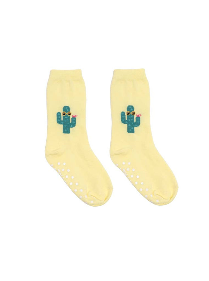 Living Royal 3D Packaged Crew Socks - Cool Cactus (Final Sale)