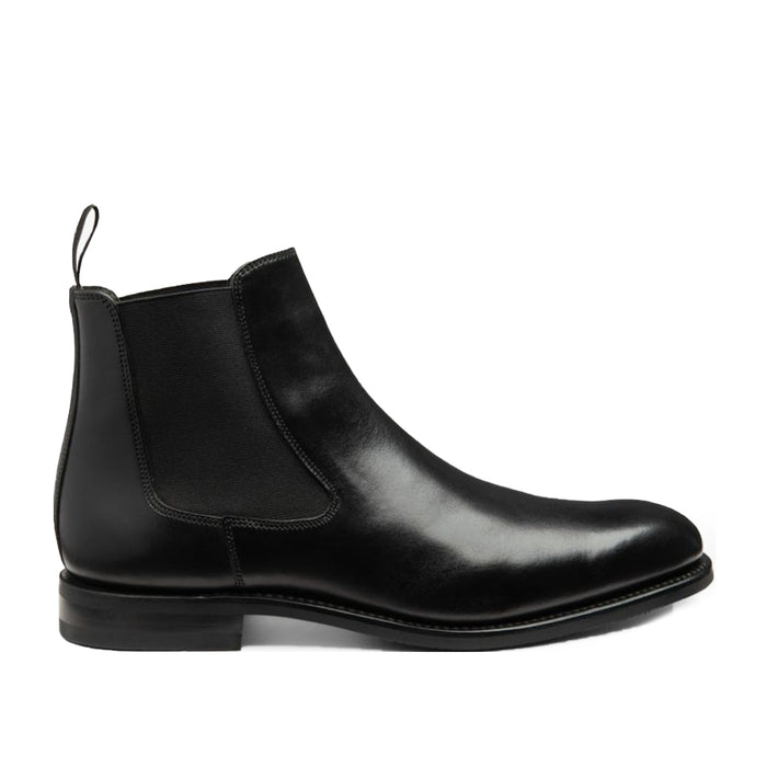 Loake - Wareing Calf Chelsea Boots in Black - Nigel Clare