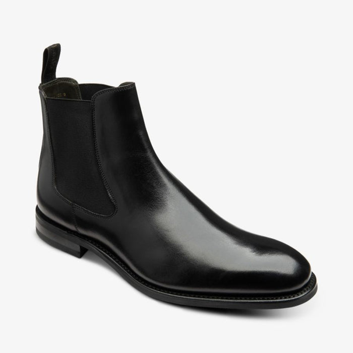 Loake - Wareing Calf Chelsea Boots in Black - Nigel Clare
