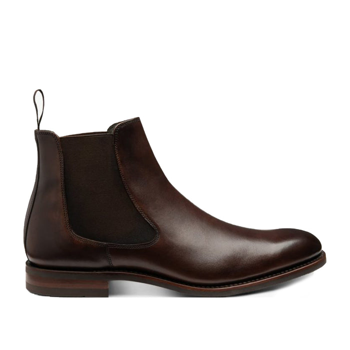 Loake - Wareing Calf Chelsea Boots in Dark Brown - Nigel Clare