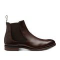 Loake - Wareing Calf Chelsea Boots in Dark Brown - Nigel Clare