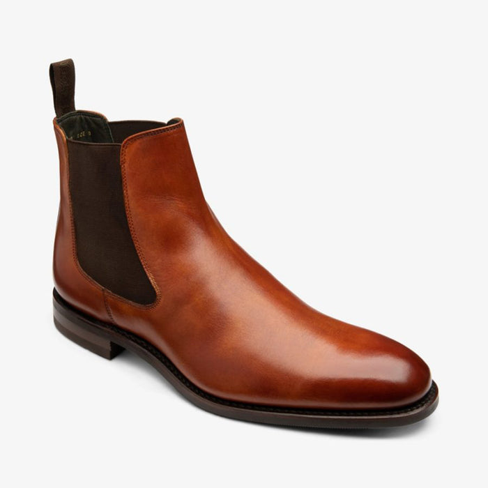 Loake - Wareing Calf Chelsea Boots in Tan - Nigel Clare