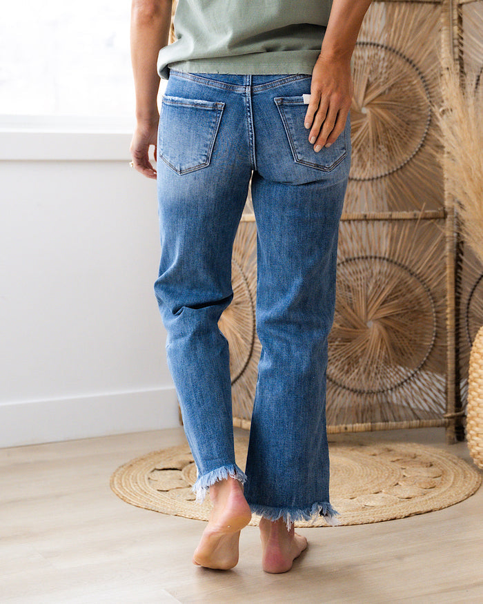 Lovervet Lucy Distressed Dad Jeans Lovervet