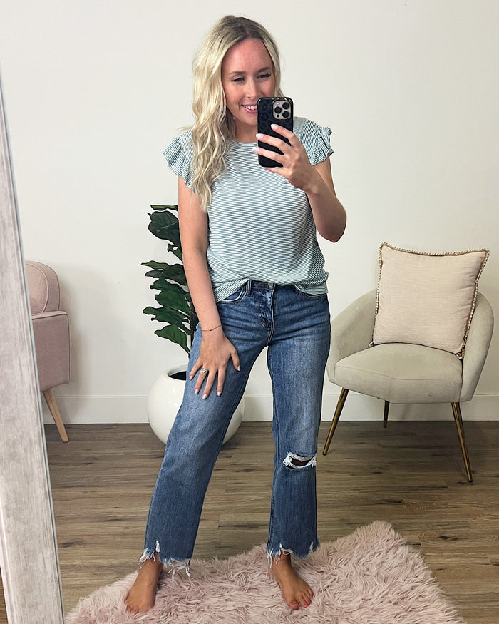 Lovervet Lucy Distressed Dad Jeans Lovervet
