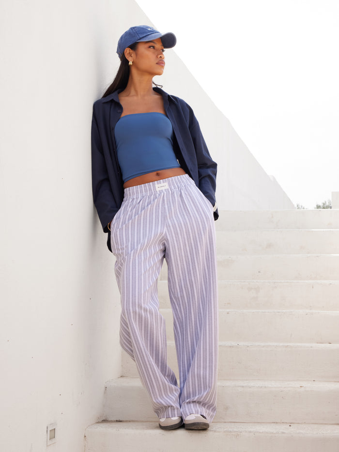 Lucia Bandeau Top - Dark Blue