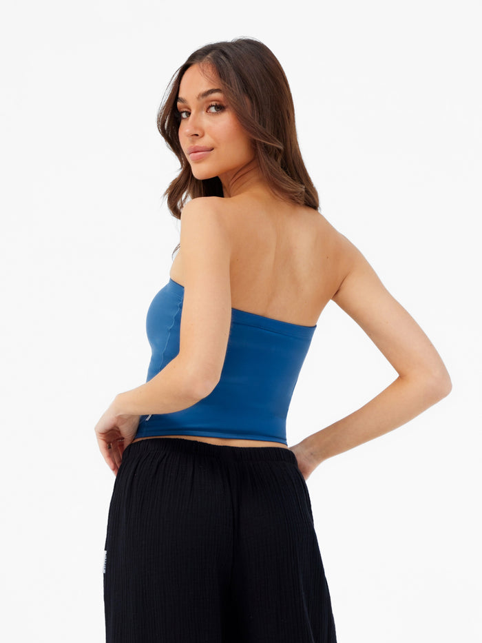 Lucia Bandeau Top - Dark Blue