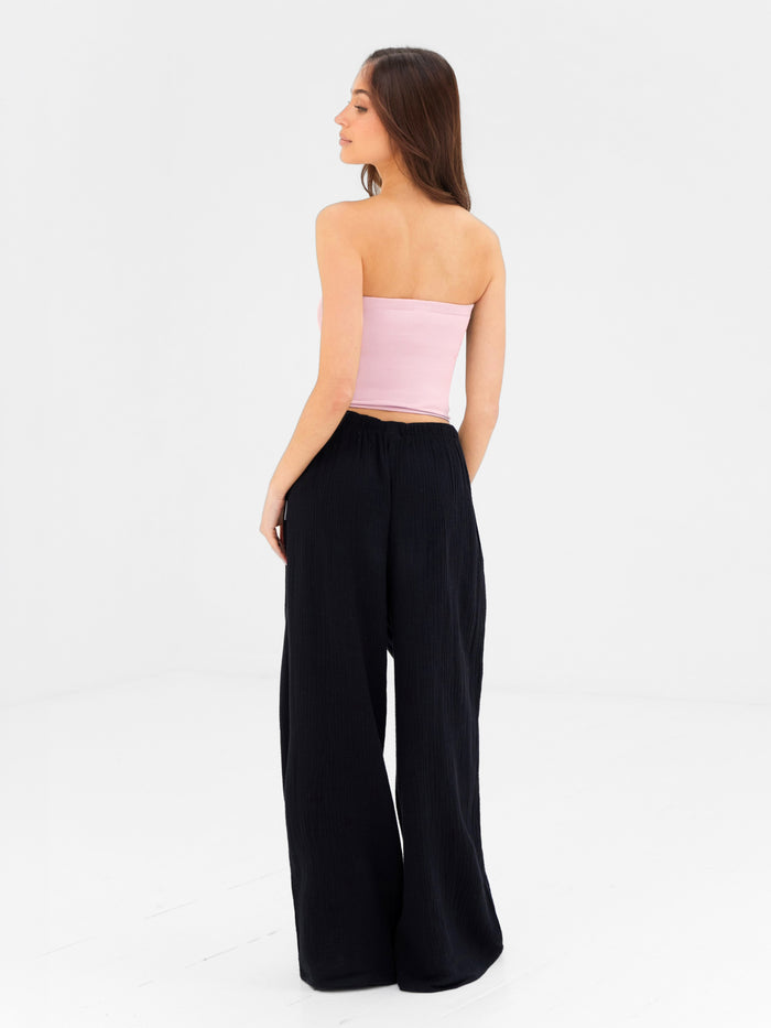 Lucia Bandeau Top - Pastel Pink
