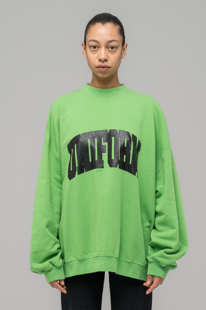 "LUCKY STRIKE" OVERSIZED CREWNECK - 032c