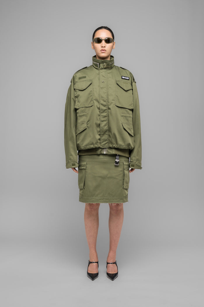 "MASKED CHOICE" BOMBER JACKET - 032c