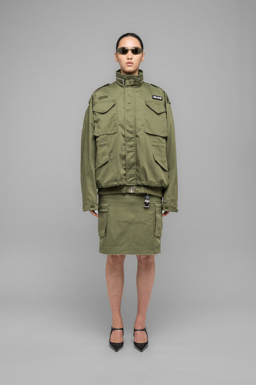 "MASKED CHOICE" BOMBER JACKET - 032c