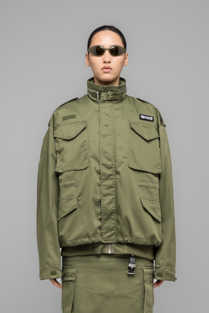 "MASKED CHOICE" BOMBER JACKET - 032c
