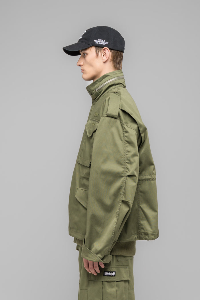 "MASKED CHOICE" BOMBER JACKET - 032c