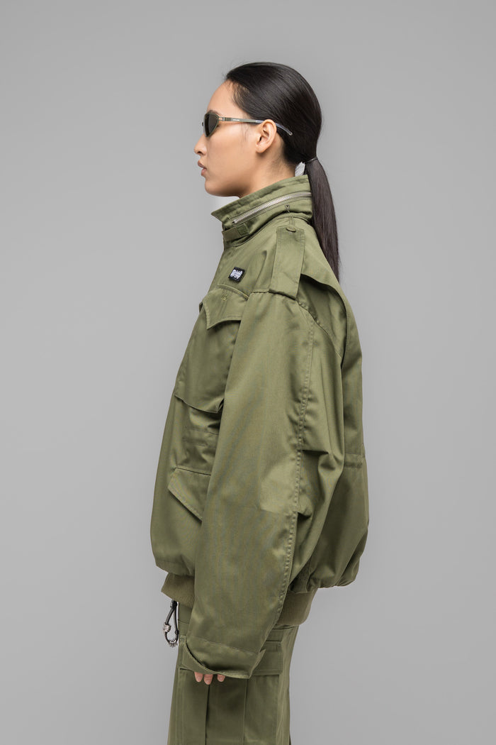 "MASKED CHOICE" BOMBER JACKET - 032c
