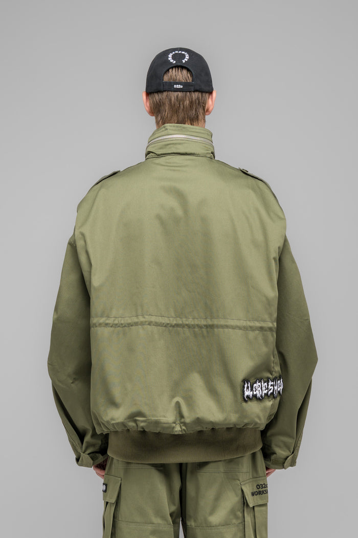 "MASKED CHOICE" BOMBER JACKET - 032c