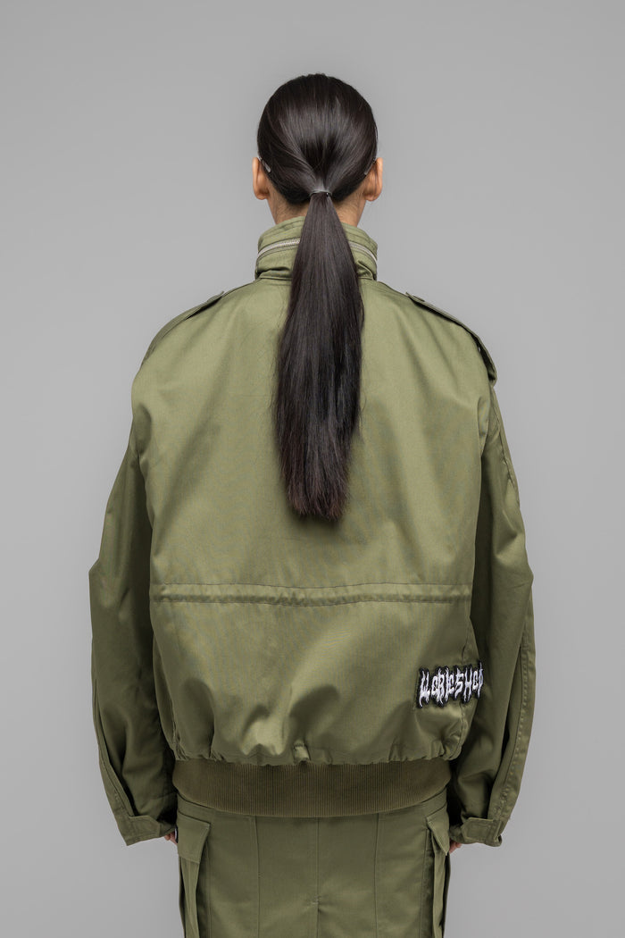 "MASKED CHOICE" BOMBER JACKET - 032c