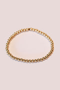 Medium Bead Gold Stretch Bracelet - Pavilion