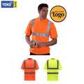 Men's High Vis Short Sleeve Work T-Shirt
