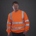 Men's High Vis Work Sweatshirt