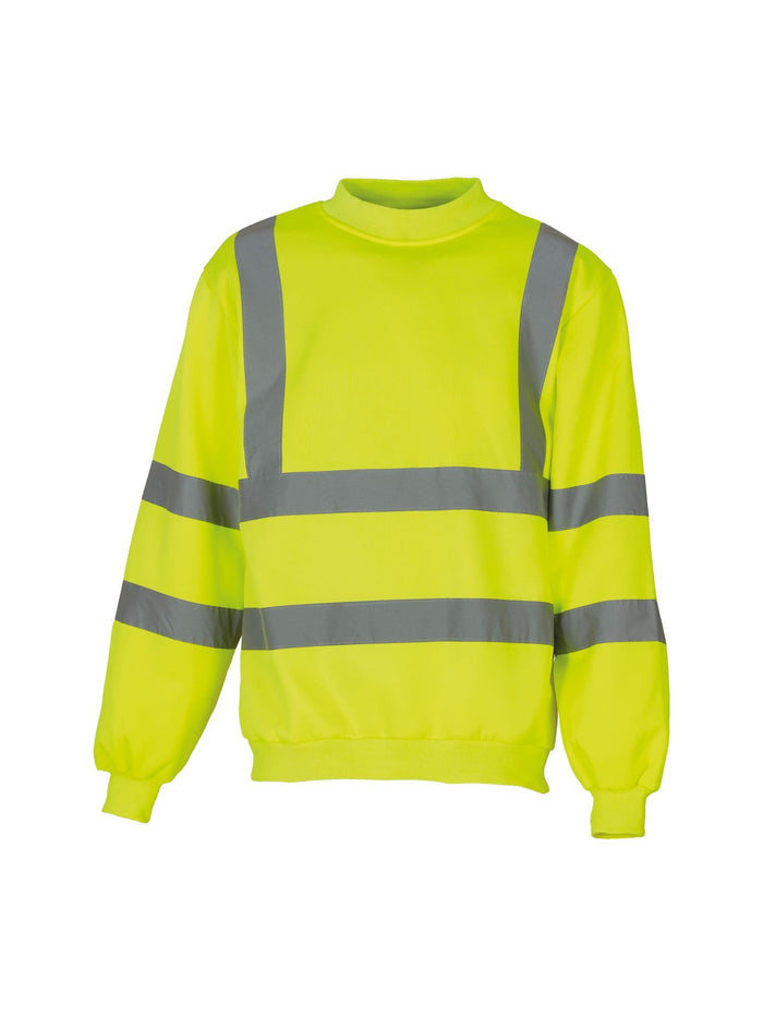 Men's High Vis Work Sweatshirt