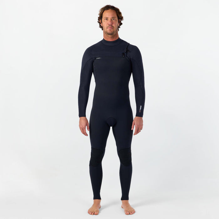 Men's HyperFreak 4/3+mm Steamer Chest Zip - Black