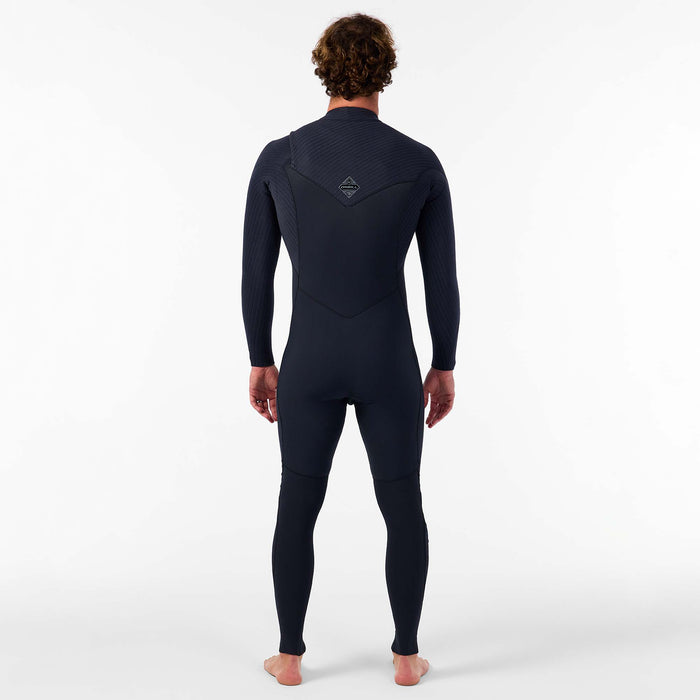 Men's HyperFreak 4/3+mm Steamer Chest Zip - Black