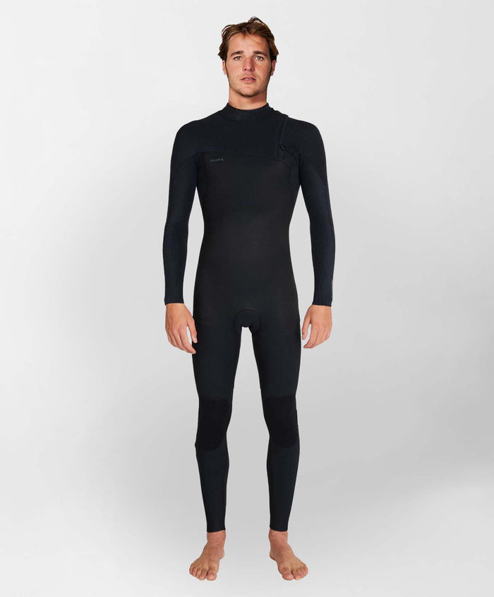 Men's HyperFreak Zipless Comp 3/2+mm Steamer - Black