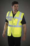 Men's Multi-Functional Executive High Vis Waistcoat