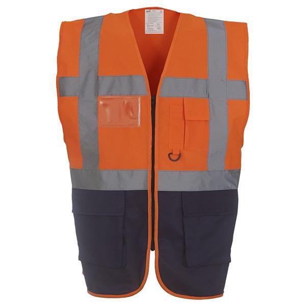 Men's Multi-Functional Executive High Vis Waistcoat