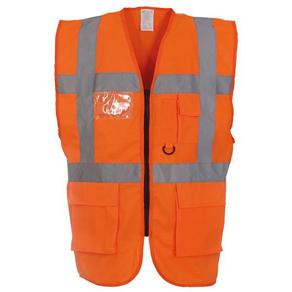 Men's Multi-Functional Executive High Vis Waistcoat