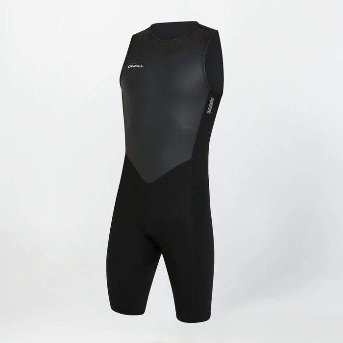 Men's Reactor 2mm Short John Spring Suit Back Zip - Black