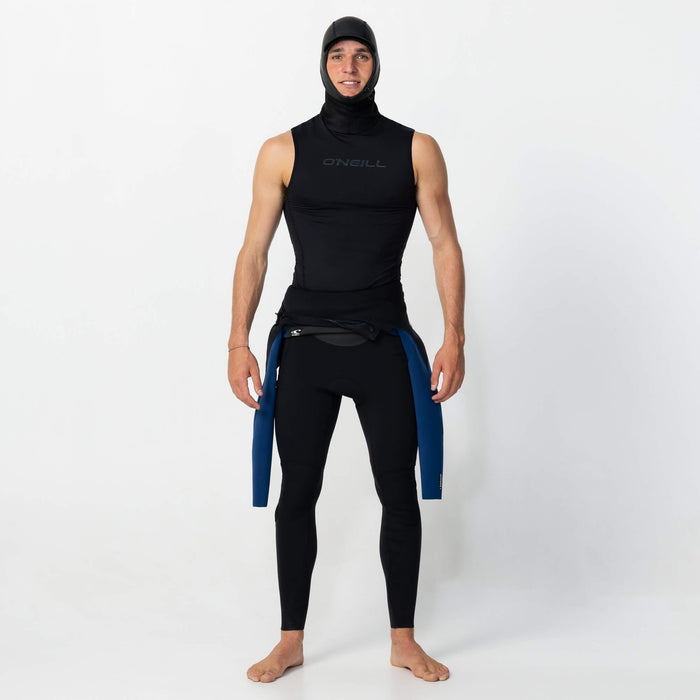 Men's Thermo X Hooded Wetsuit Vest - Black