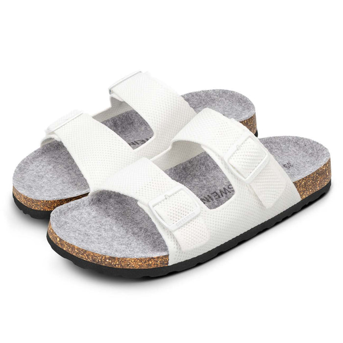 Giesswein Merino Slides Men - blanc arctique 011