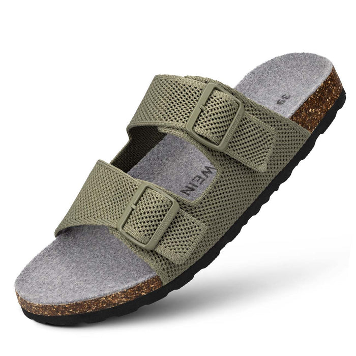 Giesswein Merino Slides Women - forêt 418