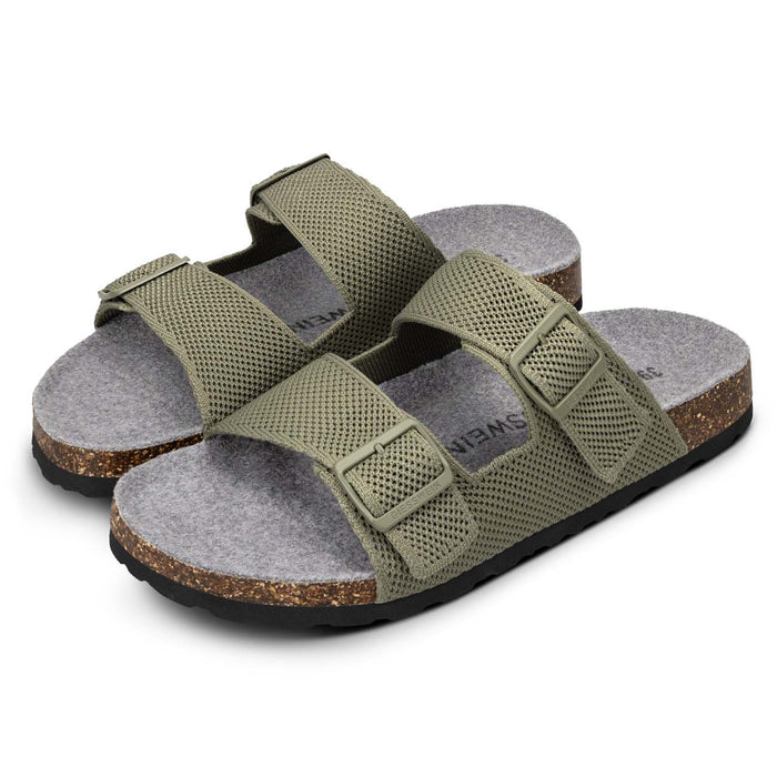 Giesswein Merino Slides Women - forêt 418